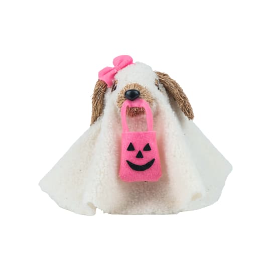 7.75" Lady Ghost Dog Decorative Animal by Ashland®